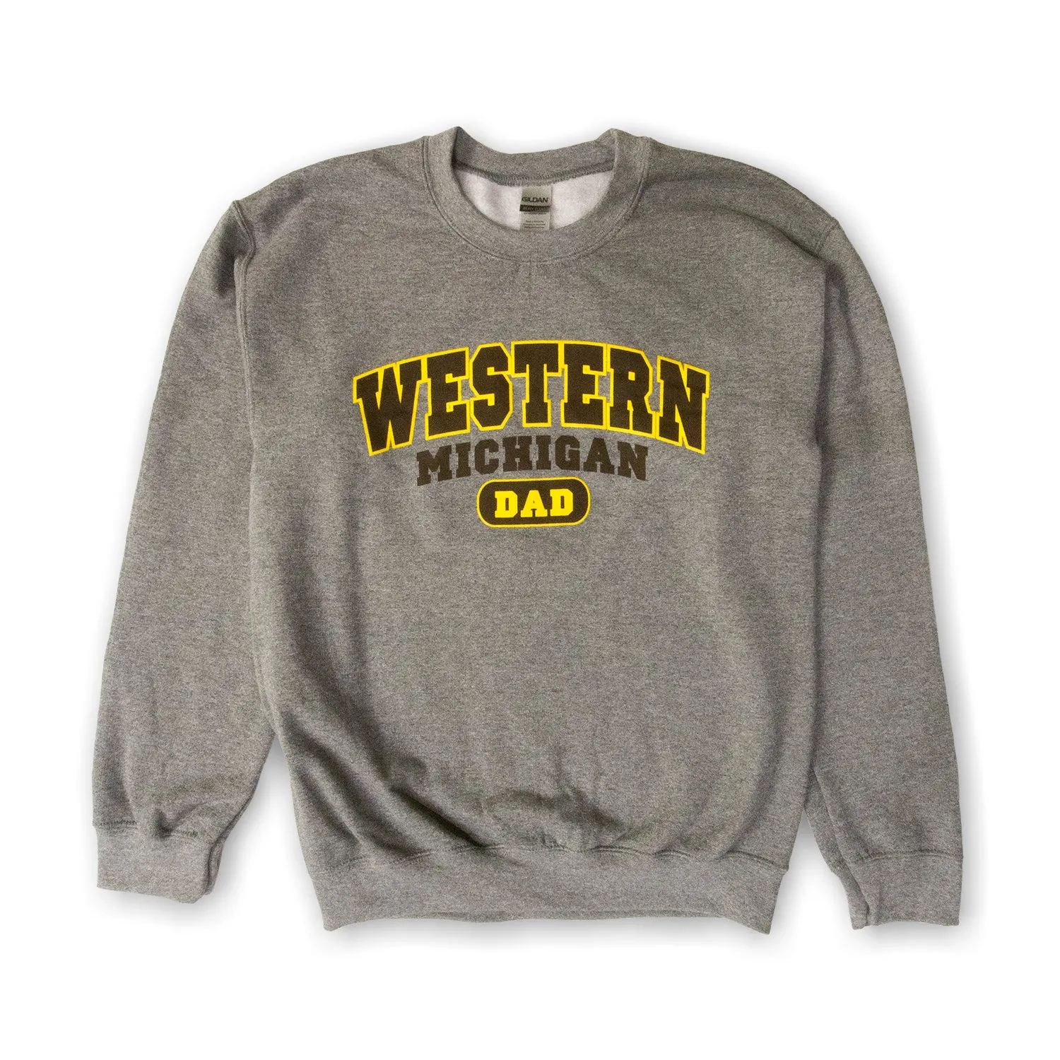 Western Michigan Dad Crewneck teenagers