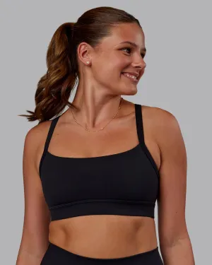Momentum Sports Bra - Black Dance lovers Smooth Cup