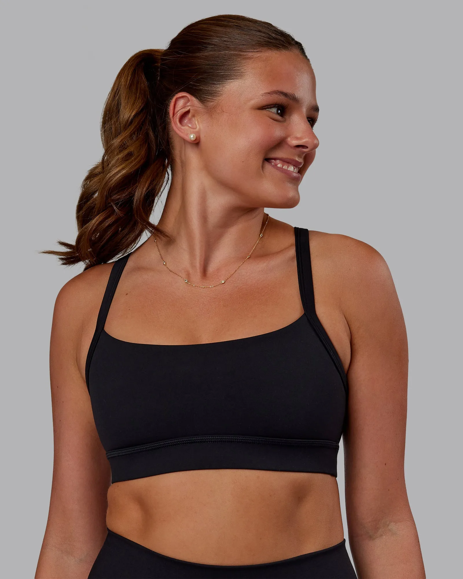 Momentum Sports Bra - Black Dance lovers Smooth Cup