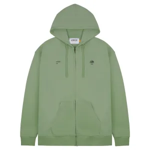 Street Layering Casual Elegance Surplus Zip Hood - Surplus Green