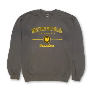 product fuzzy coziness Western Michigan Grandma Crewneck