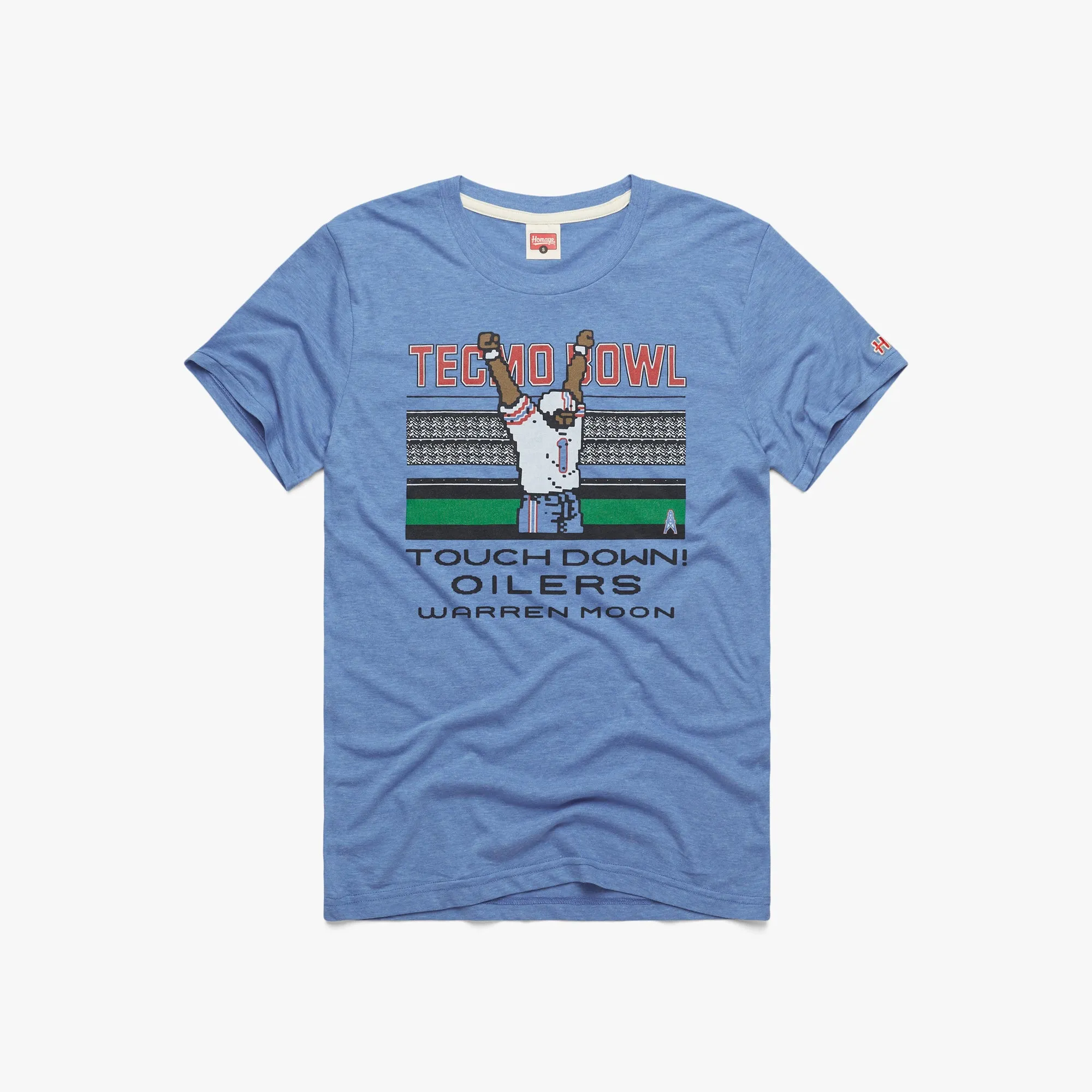 Tecmo Bowl Oilers Warren Moon Seamless construction