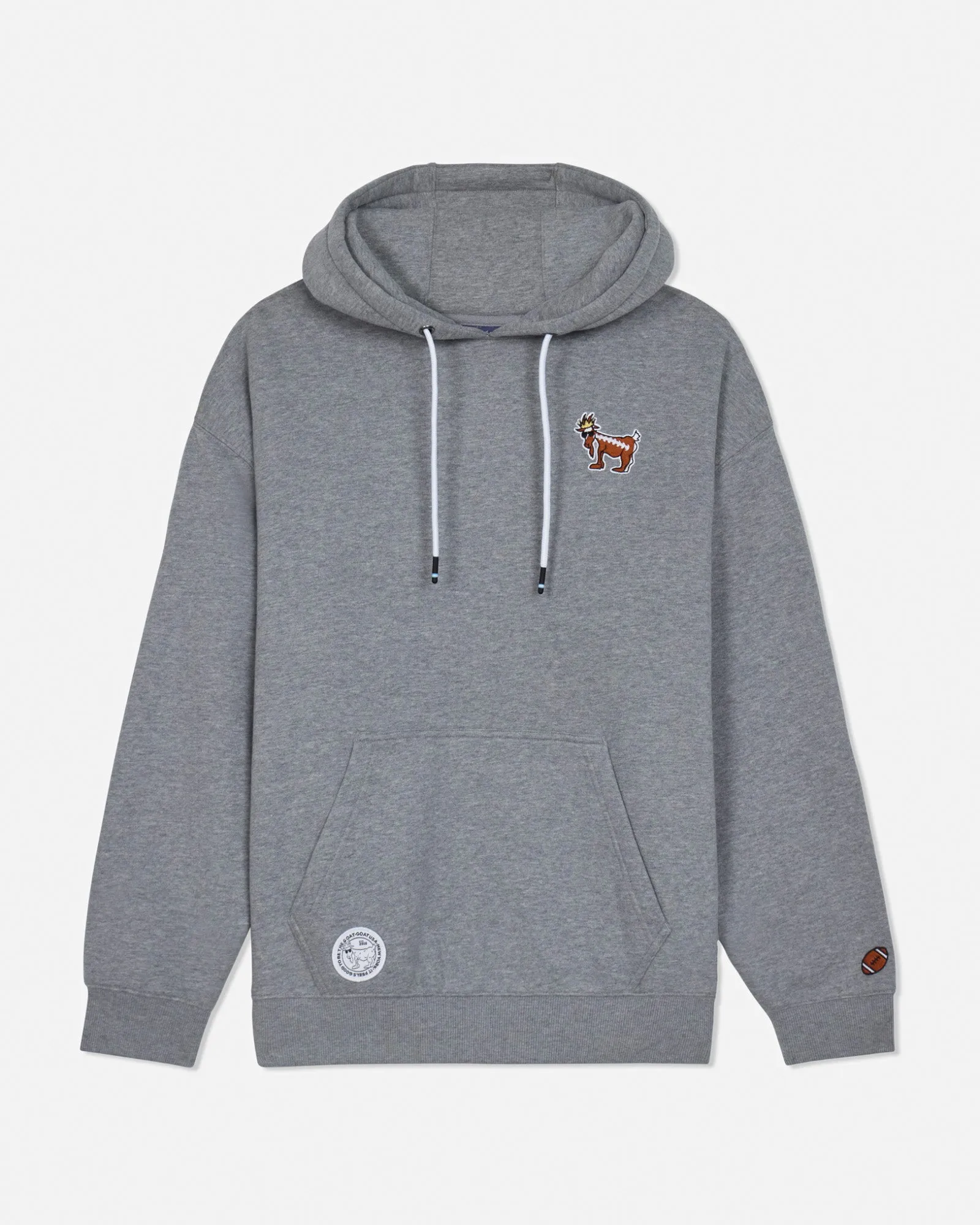 Football Hooded Sweatshirt Trendy Look Effortless Hoodie