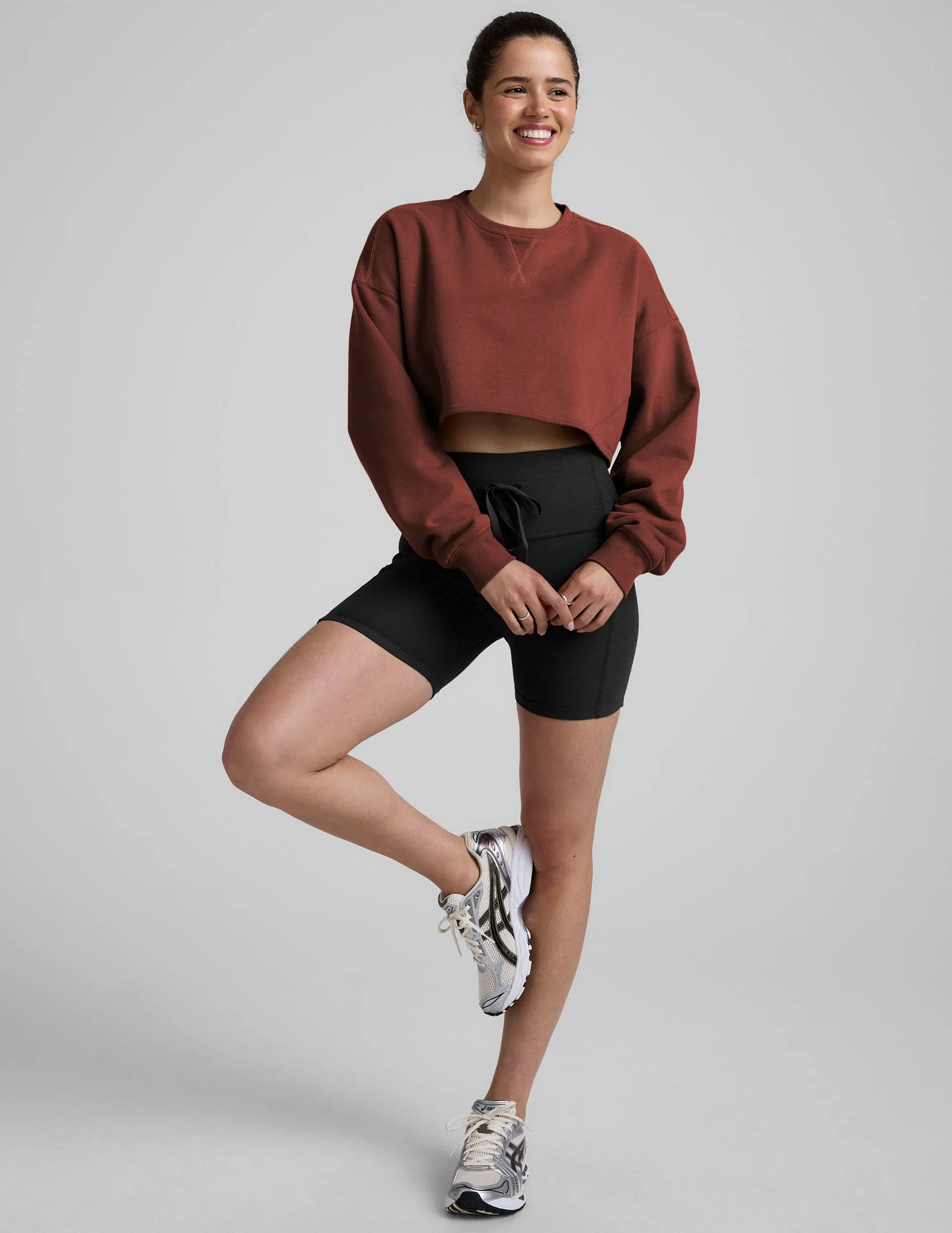 LuxeFleece Boxy Pullover Relaxed Hoodie