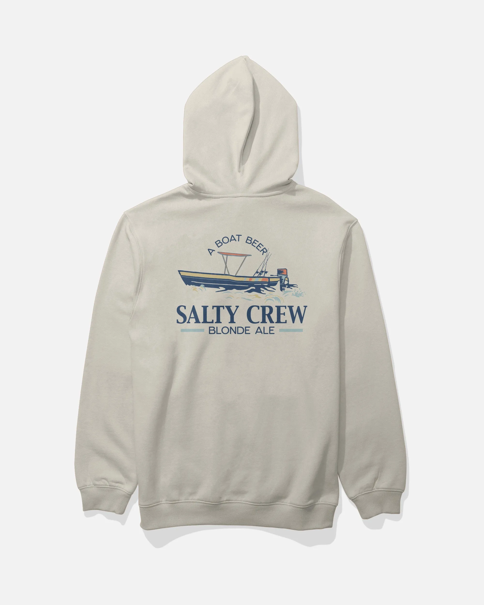 Salty Brew Fleece Hoodie - Bone Casual Vibe