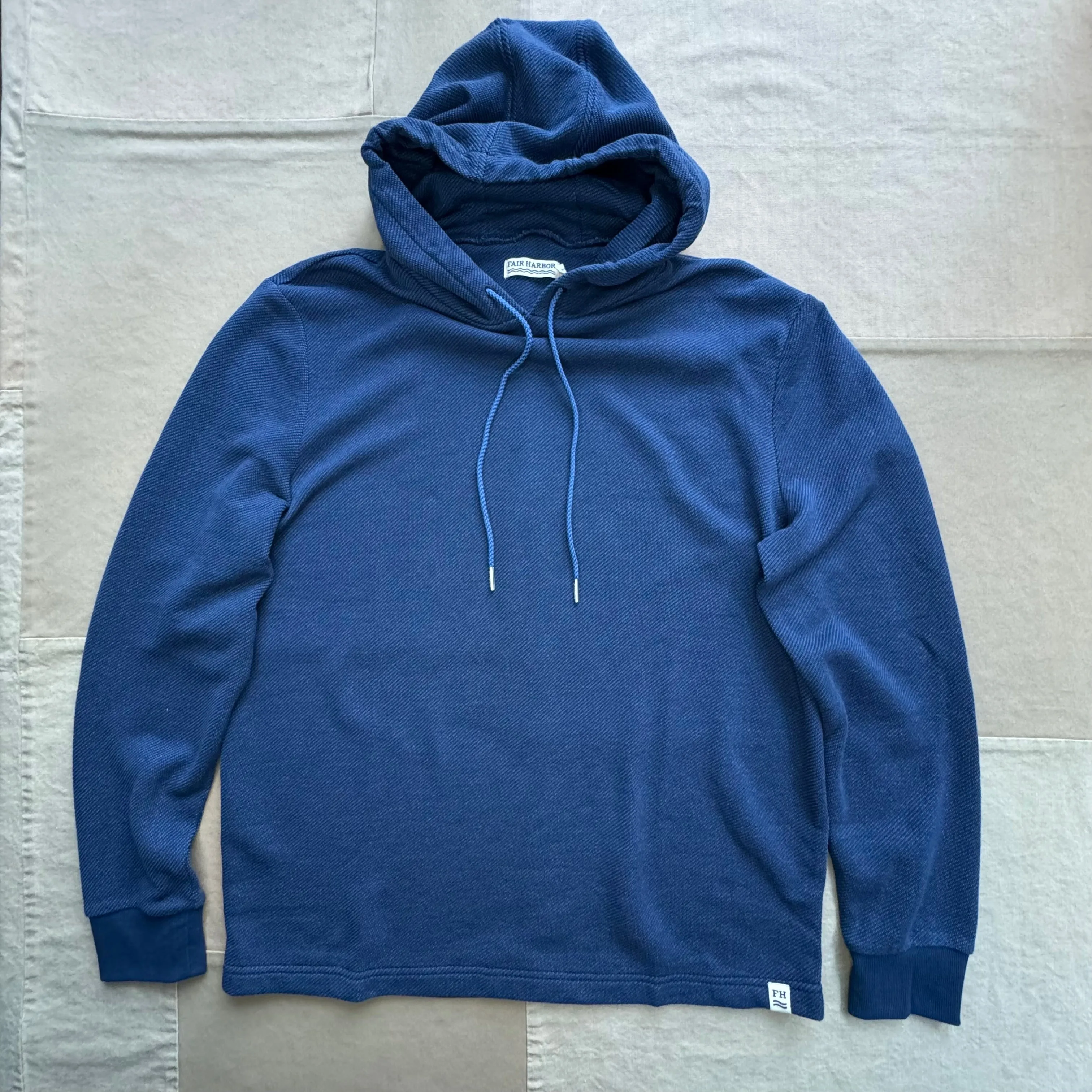 The Tailwind Hoodie, Navy Twill product yoga friendly flexibility Urban Cool
