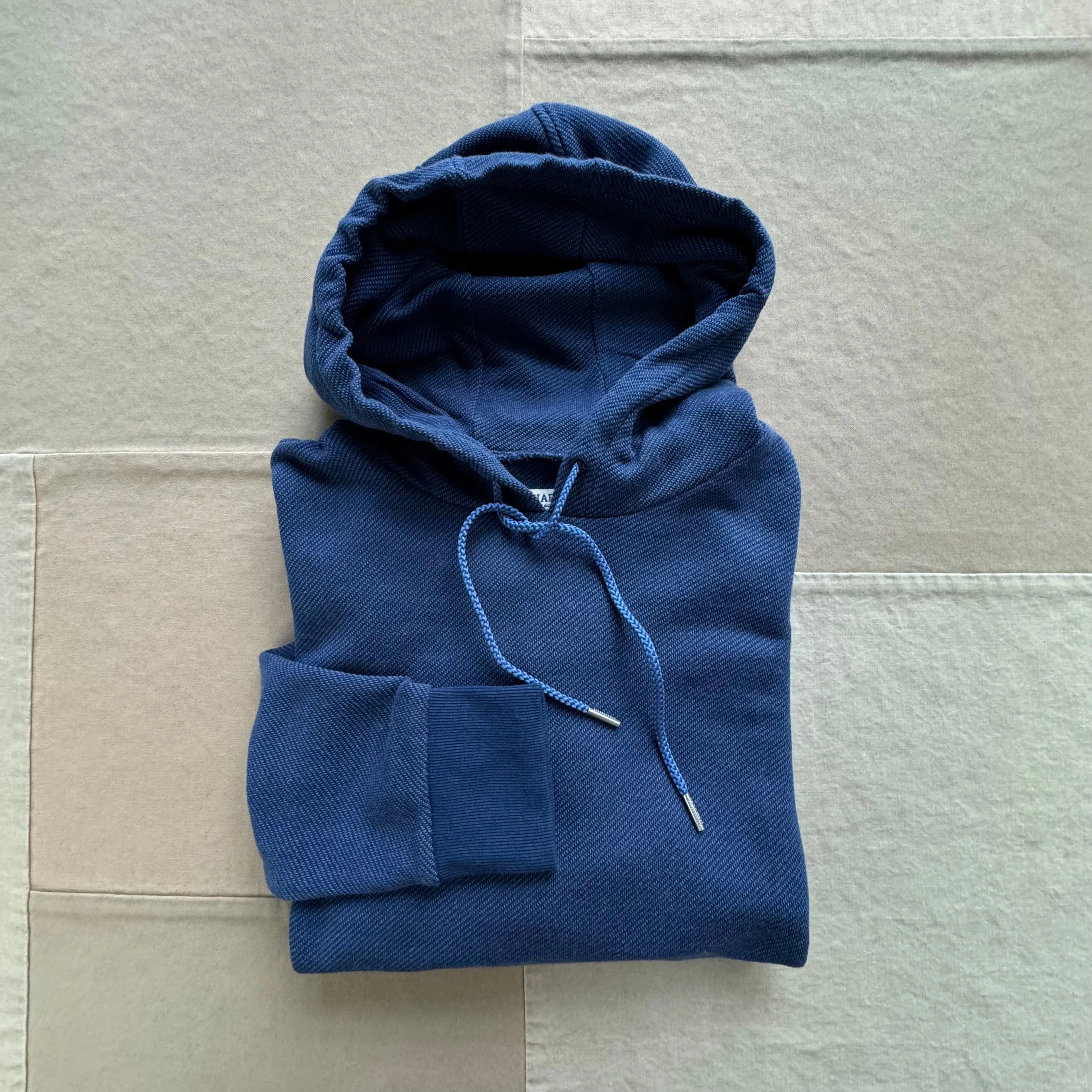 The Tailwind Hoodie, Navy Twill Modern Active