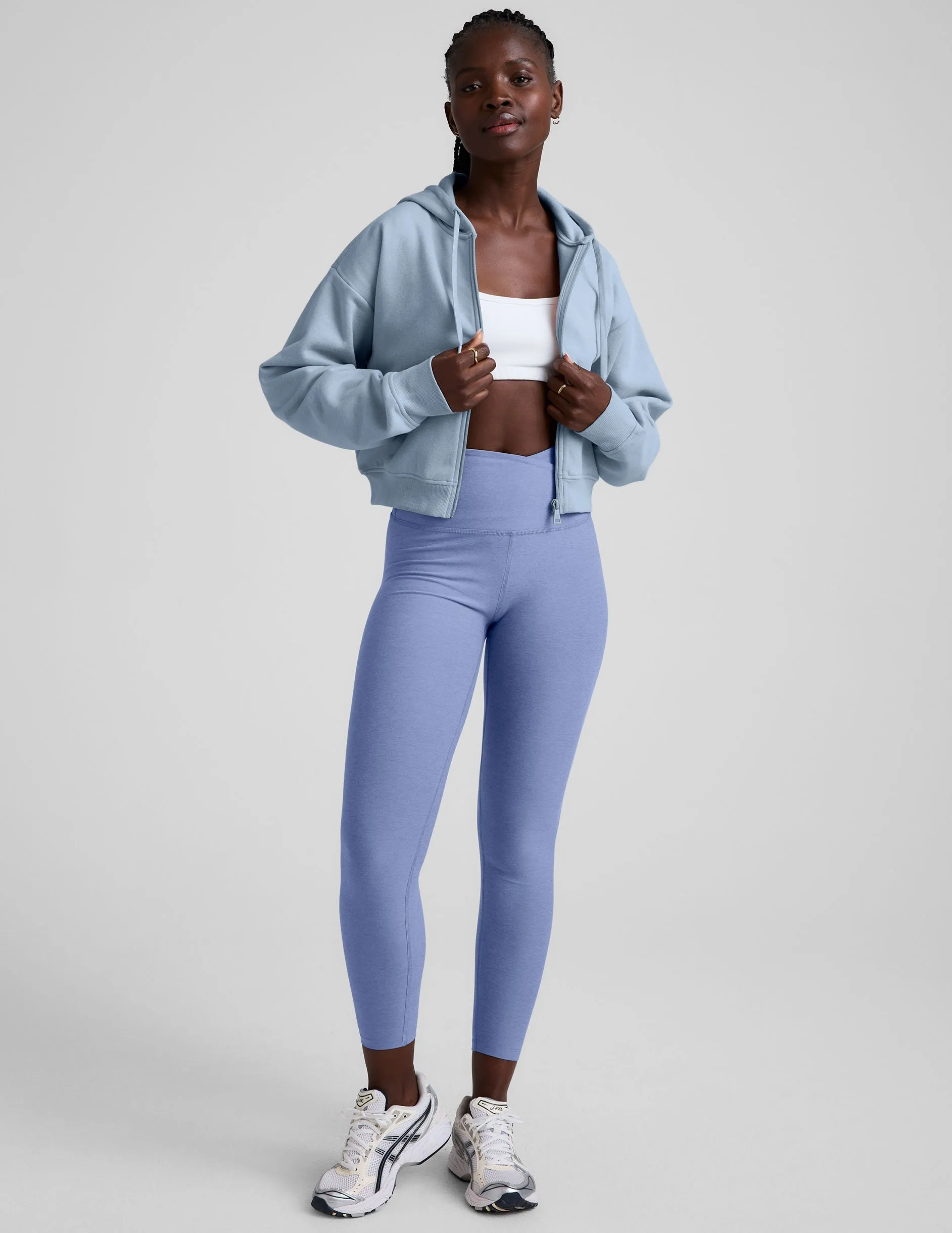 anniversary wear Muscular Fit LuxeFleece Zip Up Hoodie