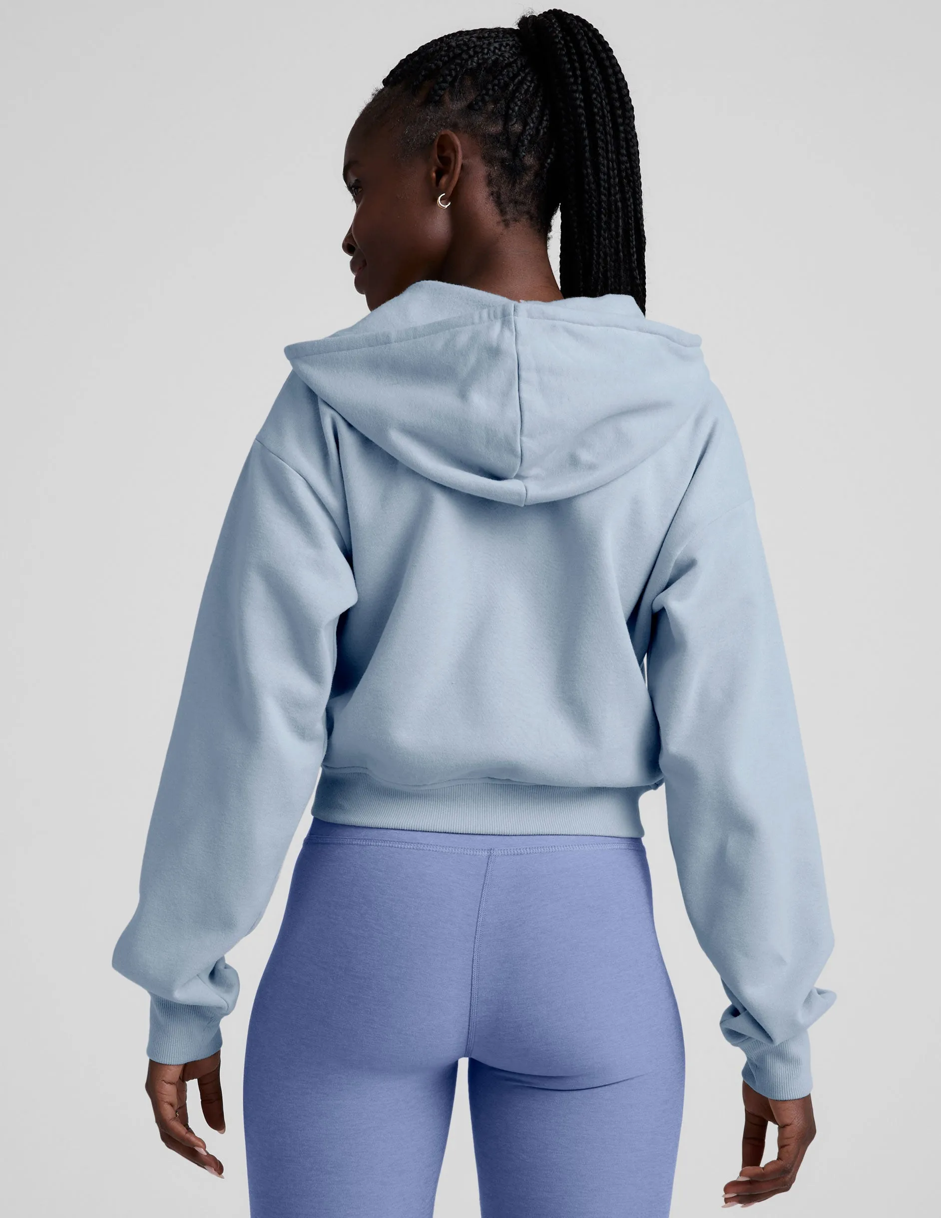 Fall Casual Fashion LuxeFleece Zip Up Hoodie