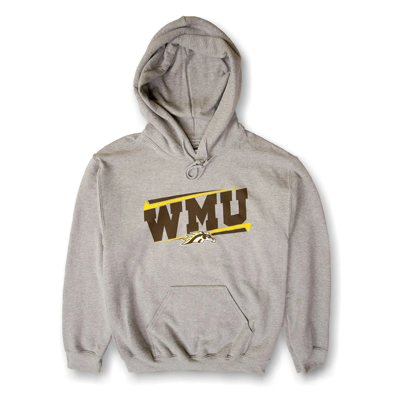 Trendy Vibes Relaxed Essentials WMU Slant Hoodie