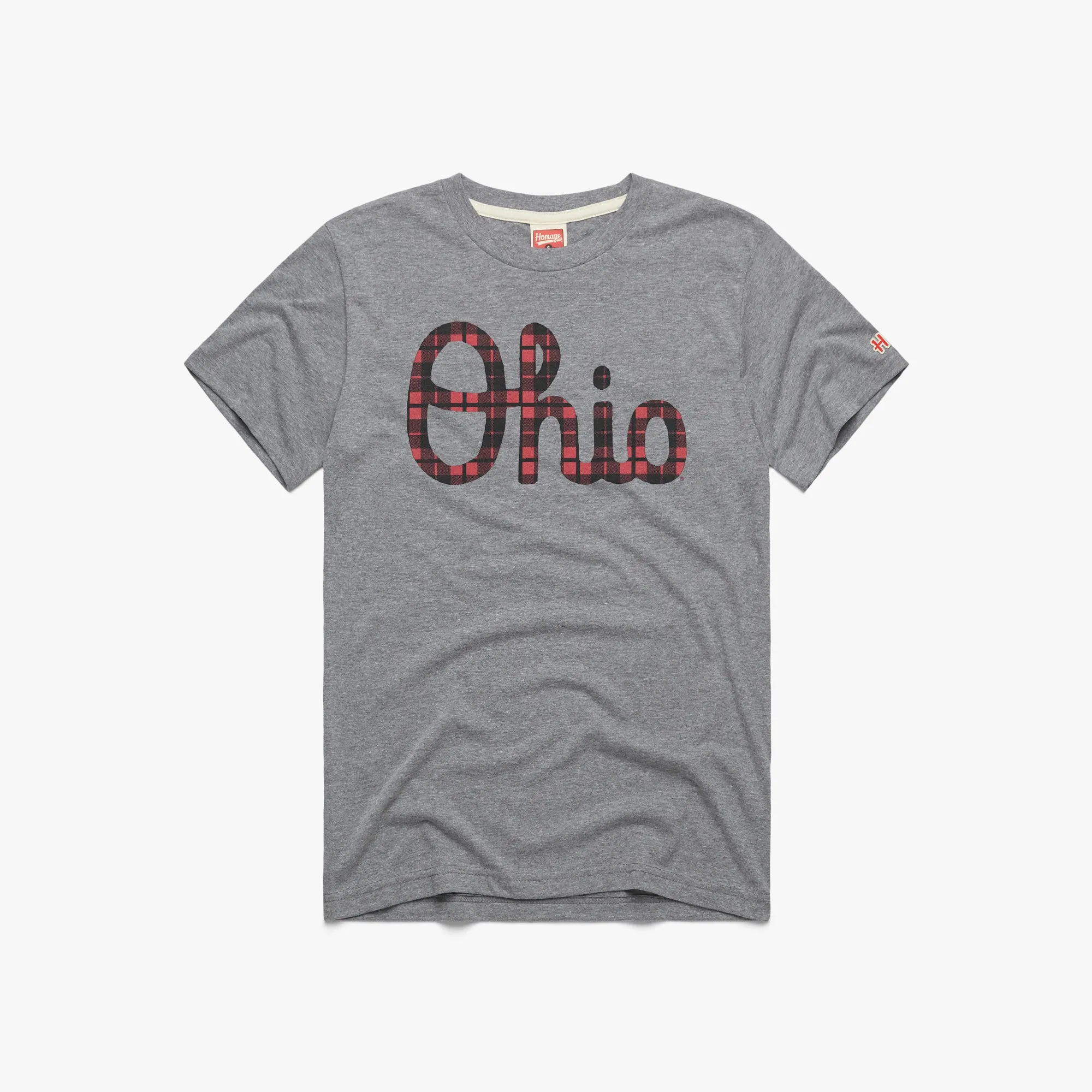 Unisex Core Daily Comfort Script Ohio Plaid