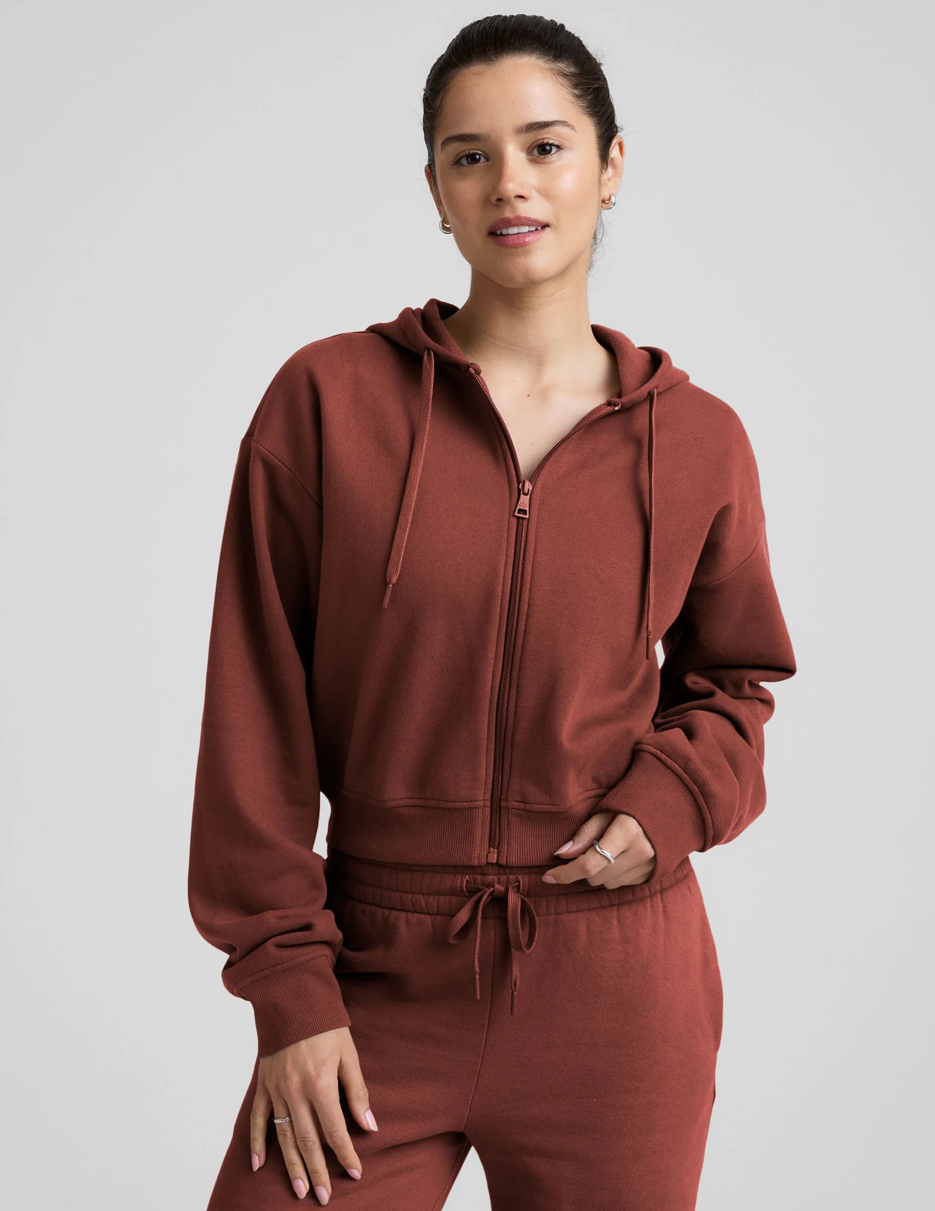 Active Wear LuxeFleece Zip Up Hoodie