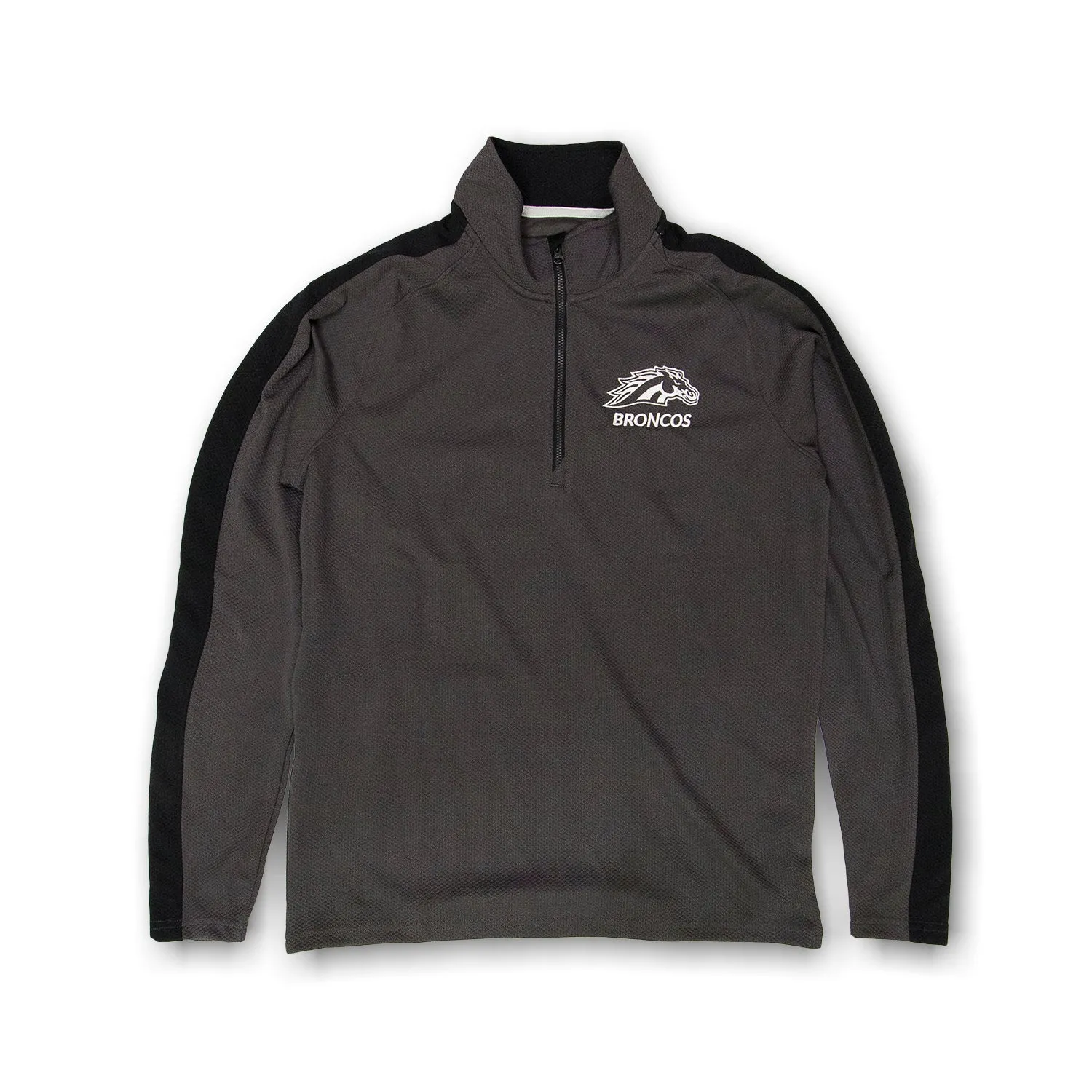 Warm Fashion Cold Weather Gear Broncos Textured Quarter Zip