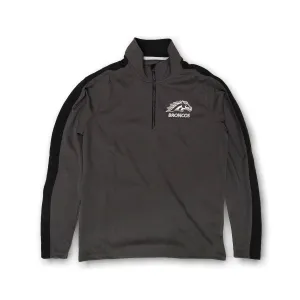 Broncos Textured Quarter Zip Relaxed Street