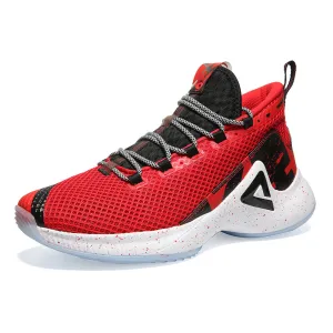 Team Wear Use PEAK Basketball Shoes Men Sneakers P-MOTIVE series Red