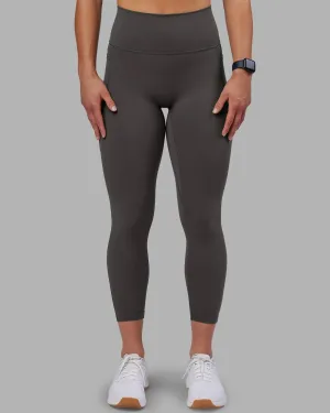 Body Contour Fusion Ultra High-Rise 7/8 Legging Pockets - Dark Storm