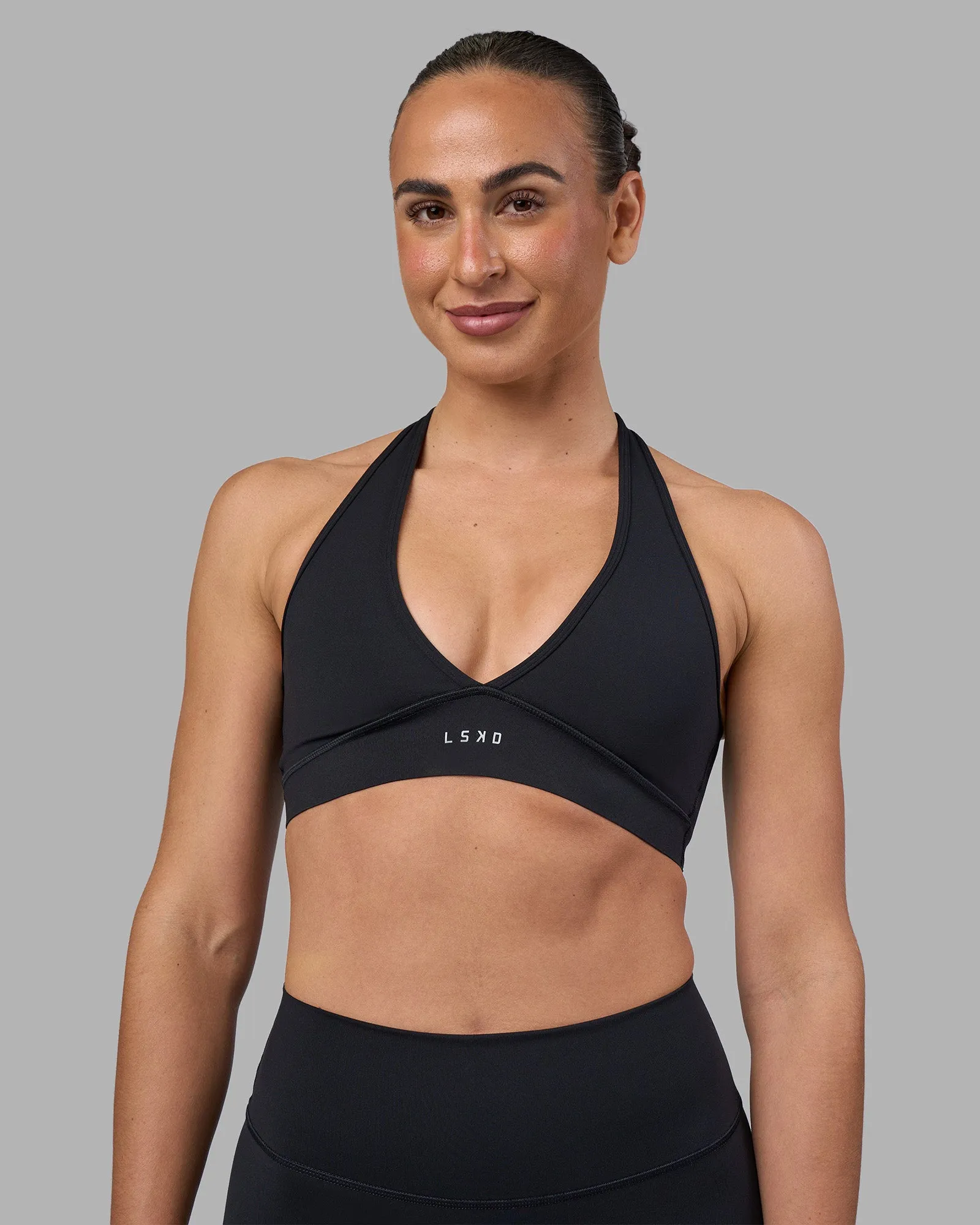 Stamina Sports Bra - Black Durable Fit