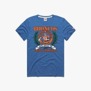 Denver Broncos Randy Gradishar Fresh Style Raw Edge Hem