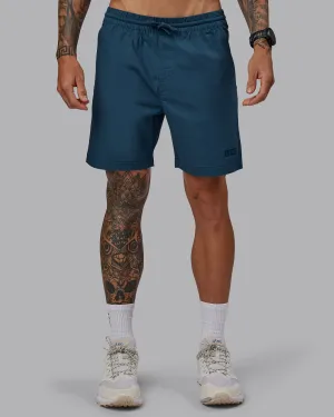 Compression Fit Daily 7" Short - Indigo