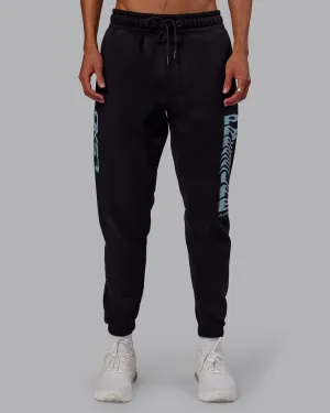 Static Track Pant - Black-Skyride Comfortable Look