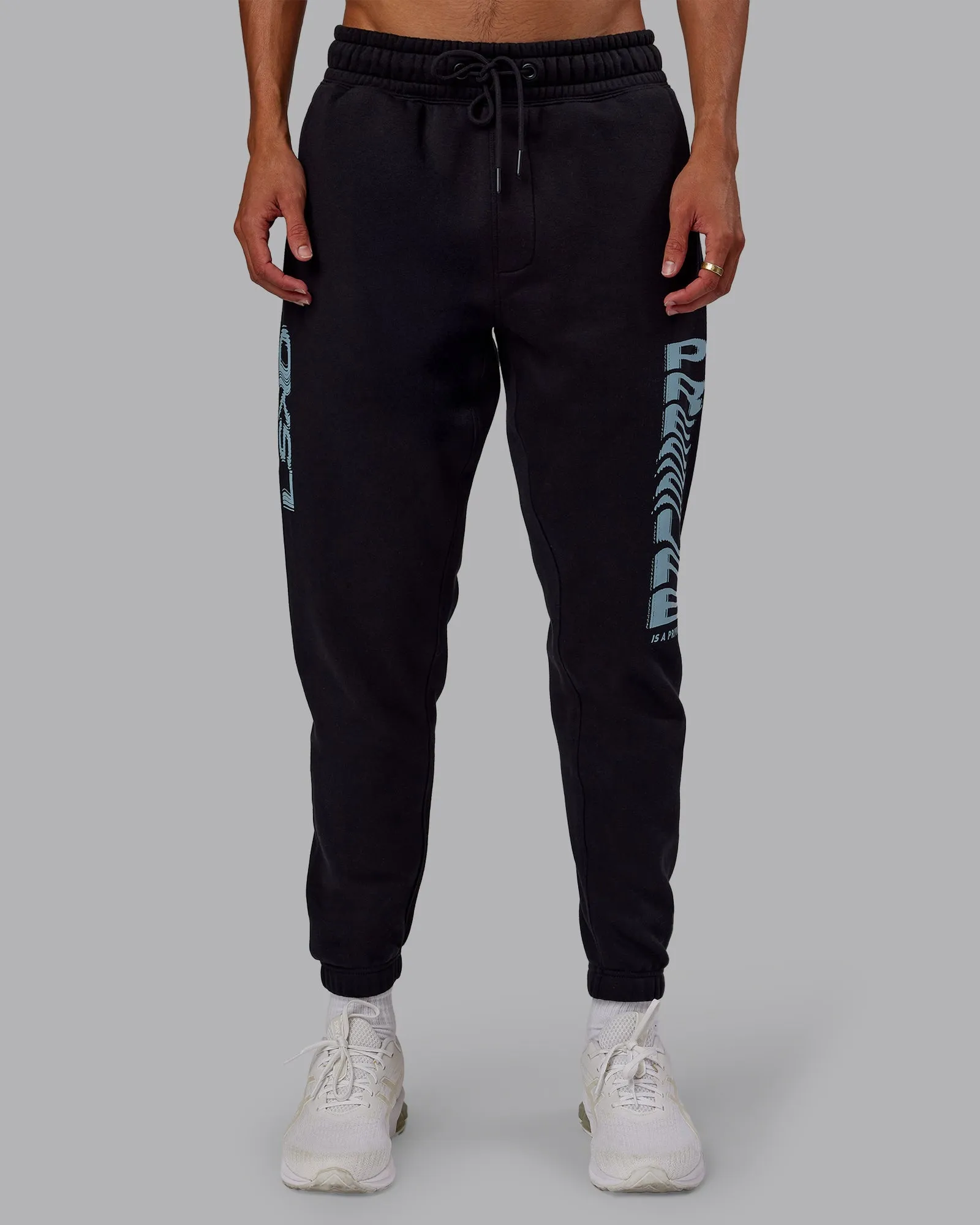 Static Track Pant - Black-Skyride Comfortable Look