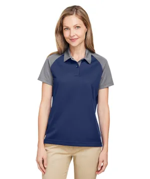 WrinkleResistant Finish TT21CW - Team 365 Ladies Command Snag-Protection Colorblock Polo Shirt