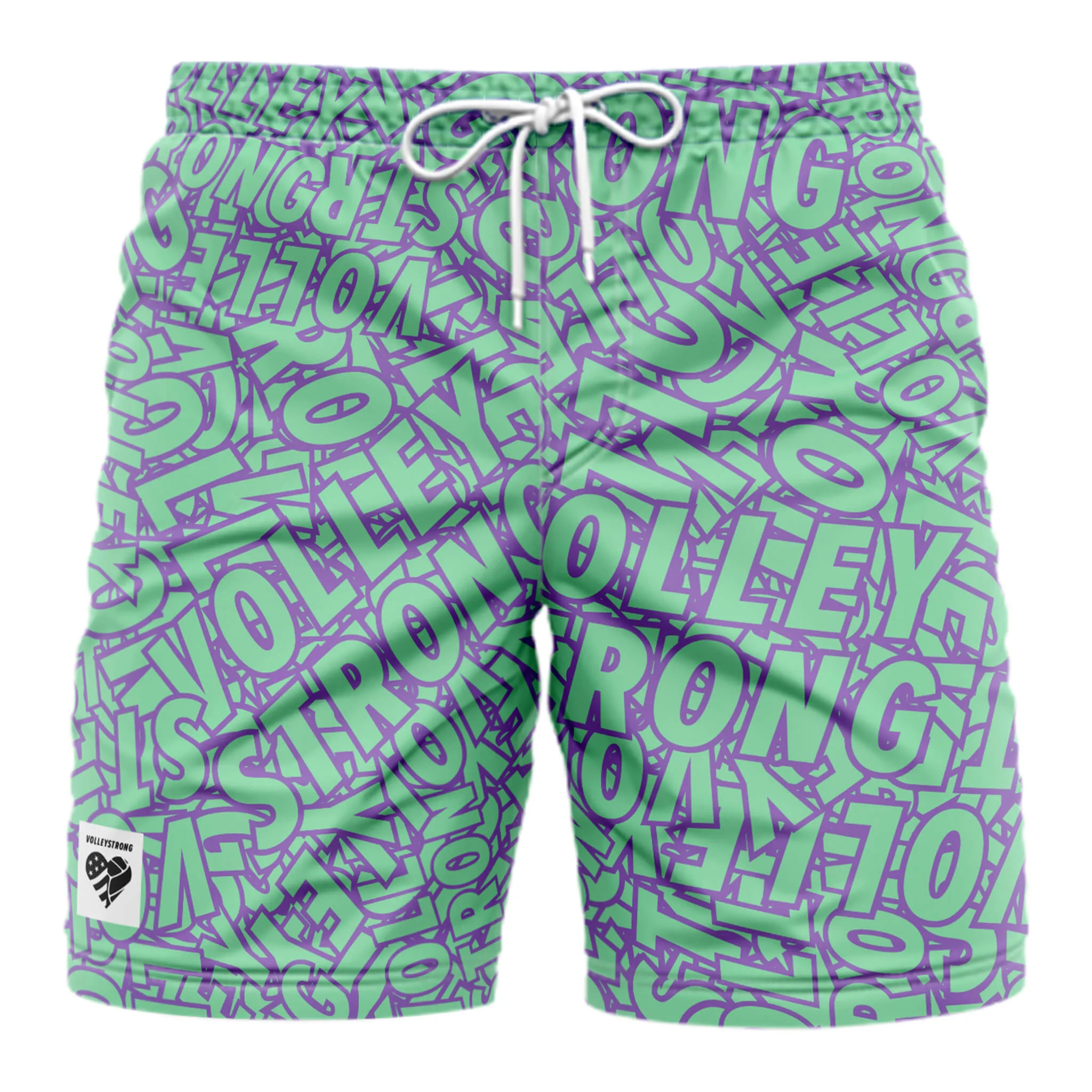 Sleek Design Playful Prints Volleystrong Dimension Men's Shorts