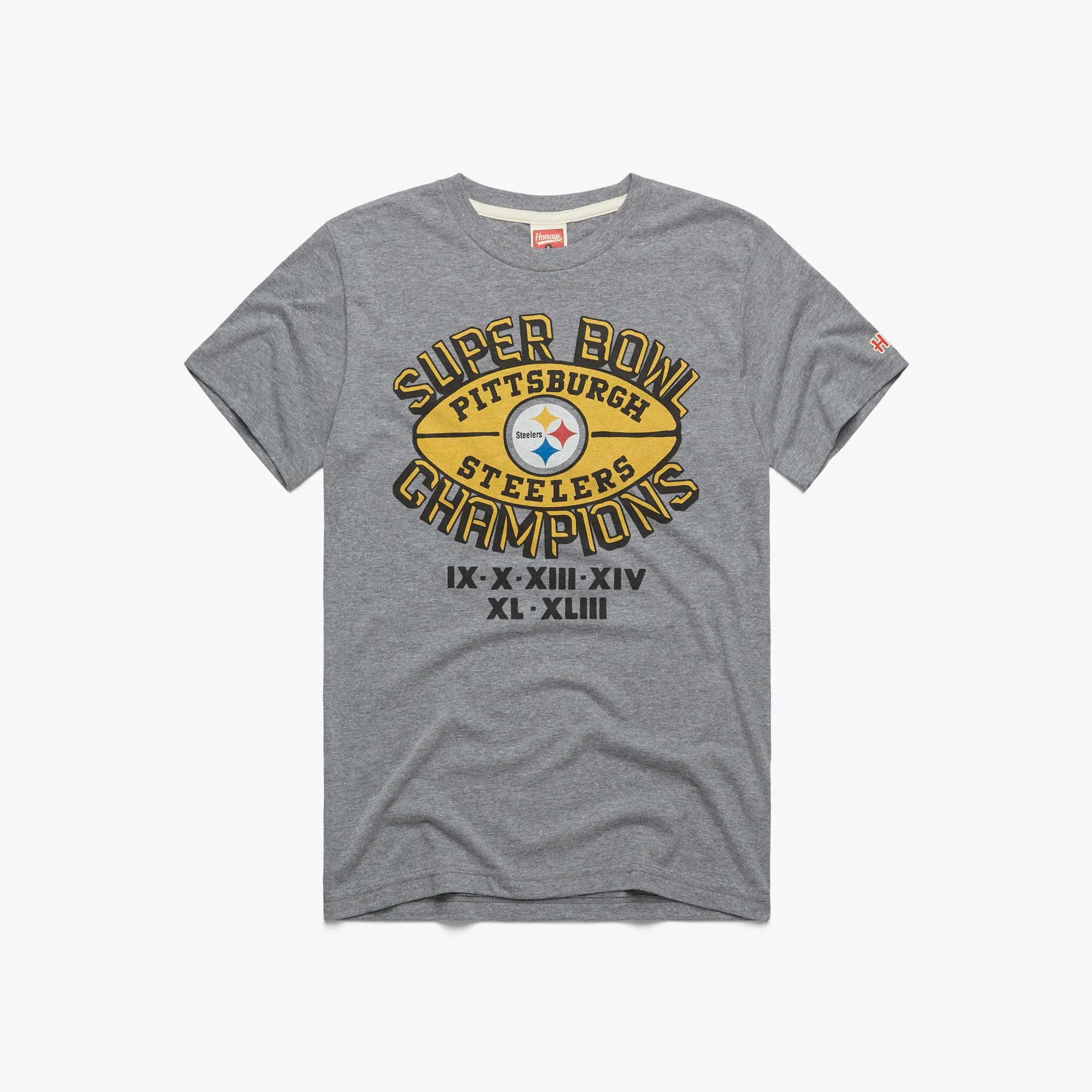 Steelers 6 Time Super Bowl Champions Smooth Seam Technology Running Gear