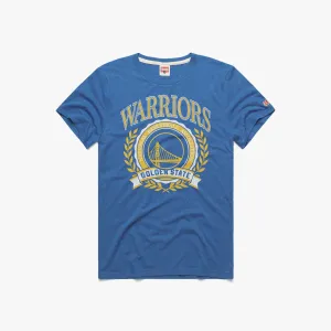 Casual Wearable Golden State Warriors Crest