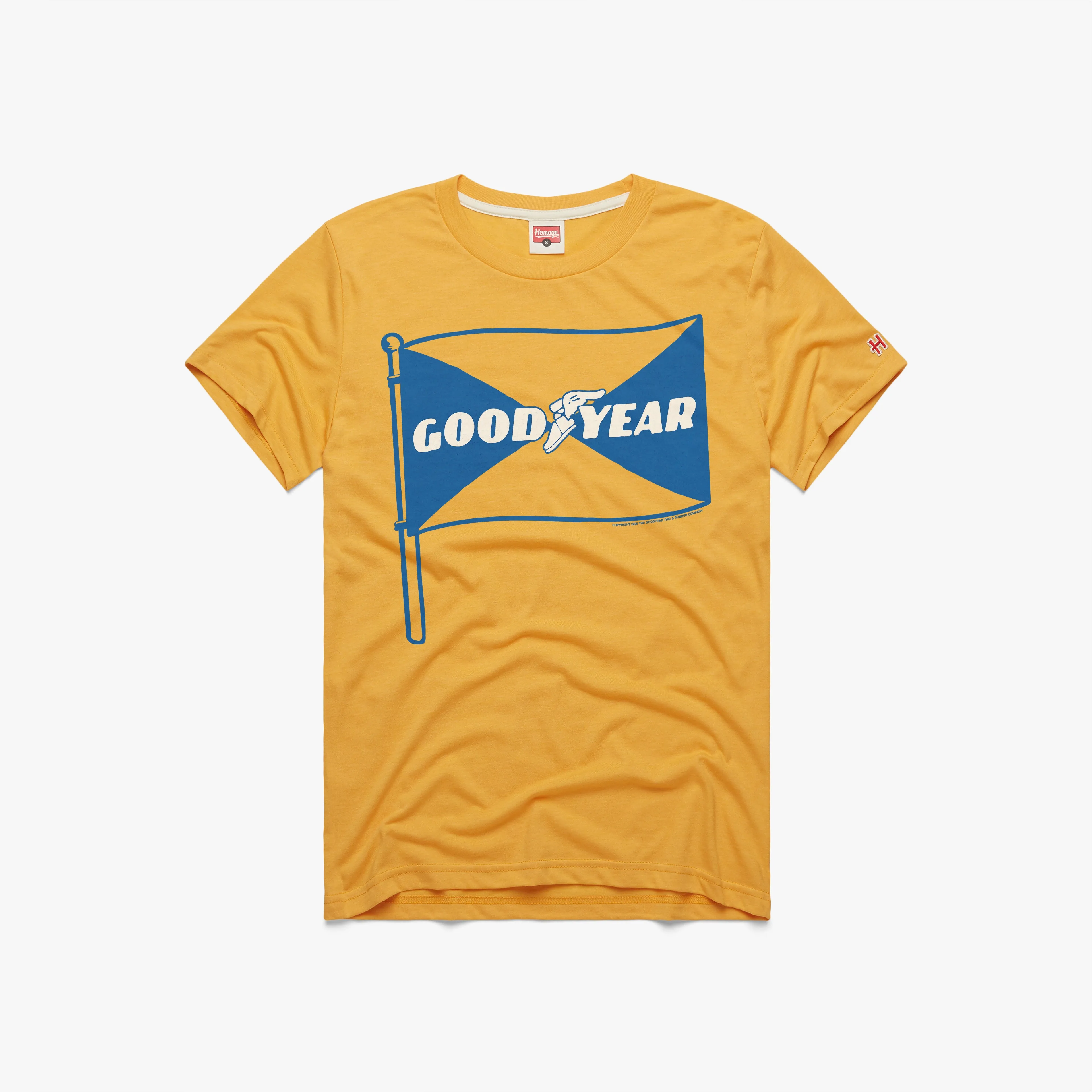 Non Restrictive Cut Goodyear Flag