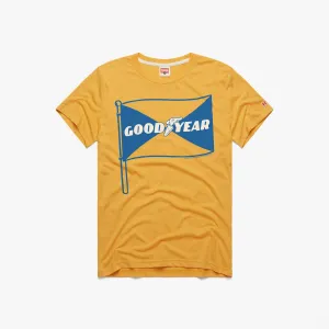 Non Restrictive Cut Goodyear Flag