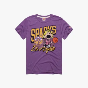 Trendy Layering Peanuts Sally x Los Angeles Sparks