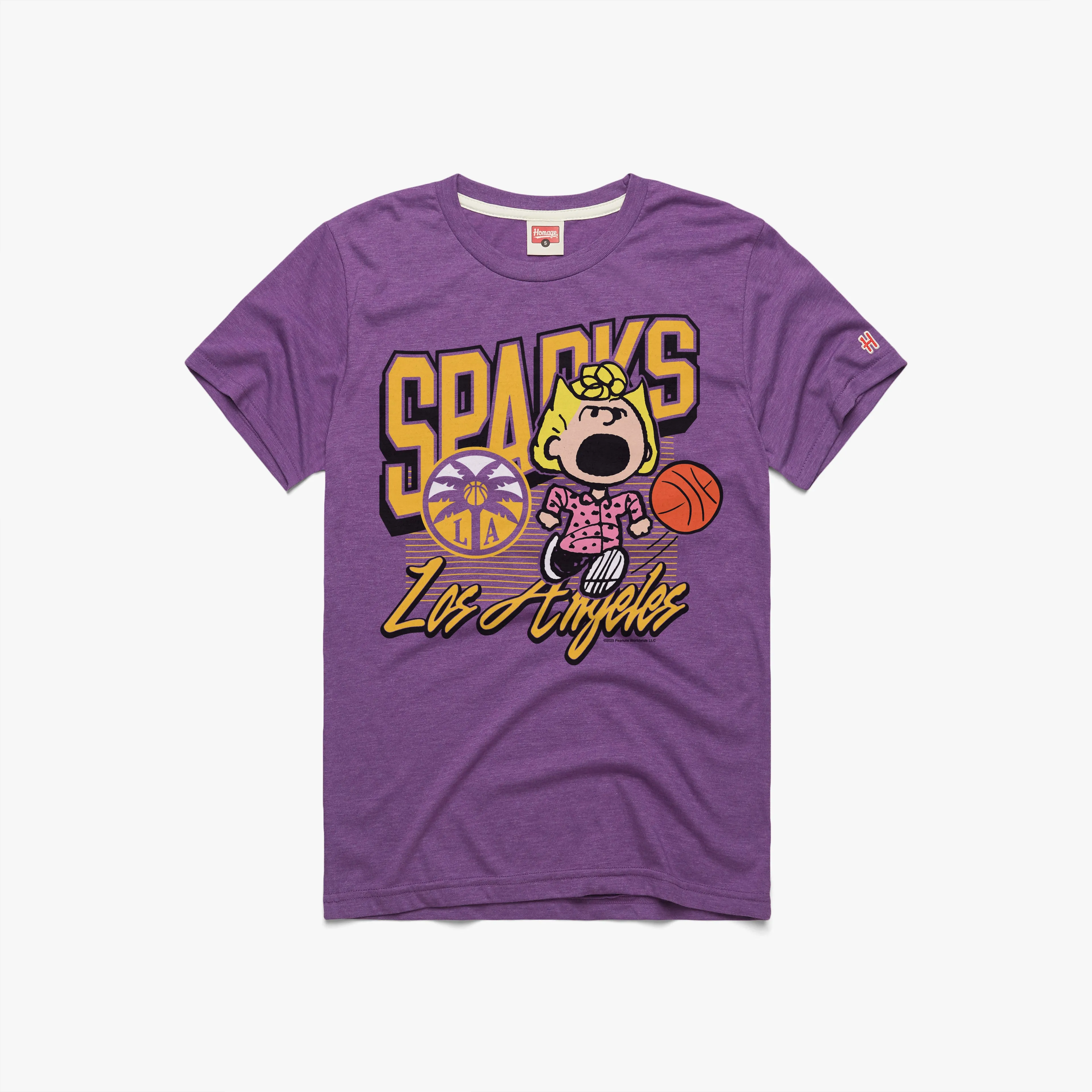 Peanuts Sally x Los Angeles Sparks UV Protection Fabric
