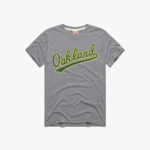 Oakland Athletics Jersey Logo '87 Hypoallergenic Textile Indoor Event