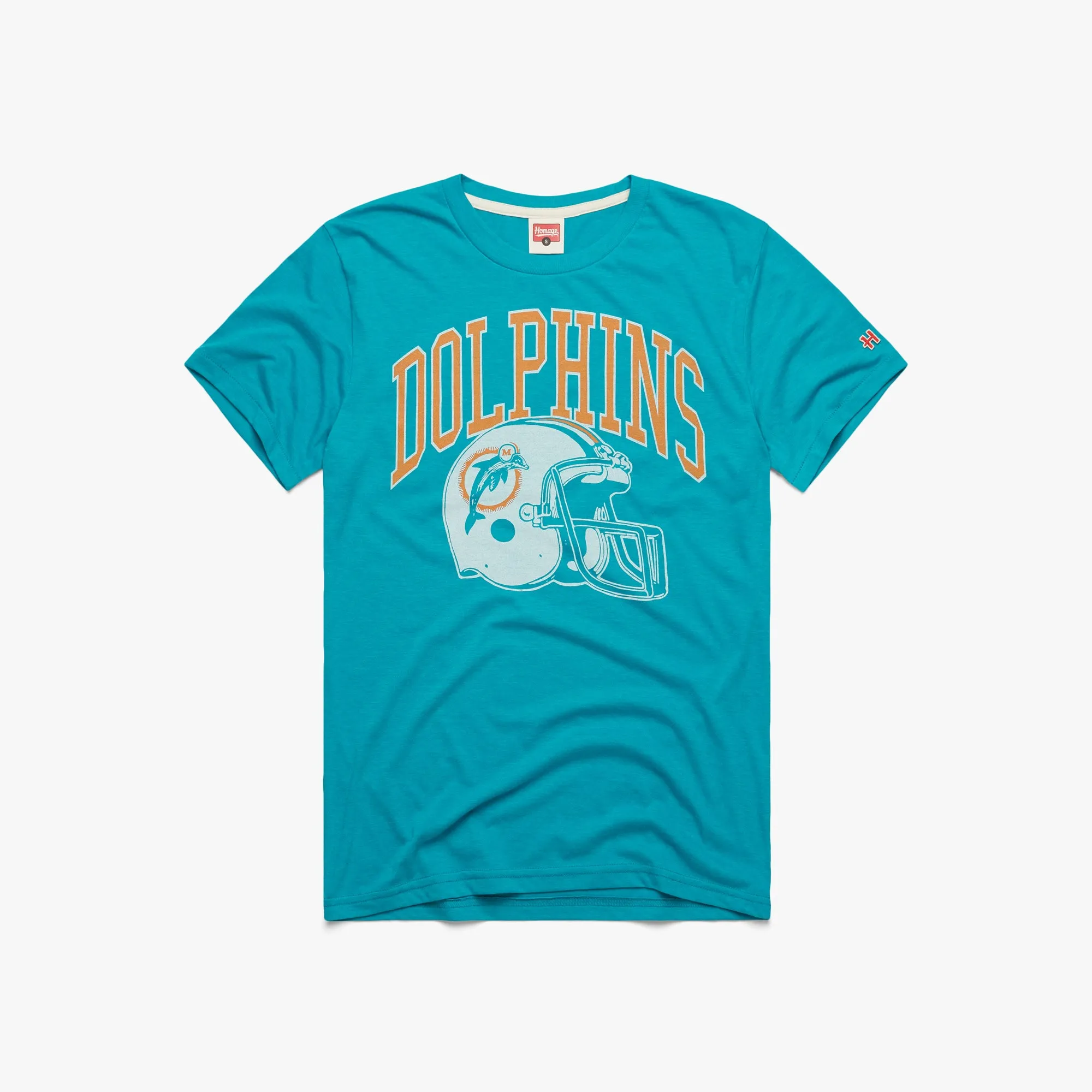 Flexible Comfort Weekend Style Miami Dolphins Helmet Retro