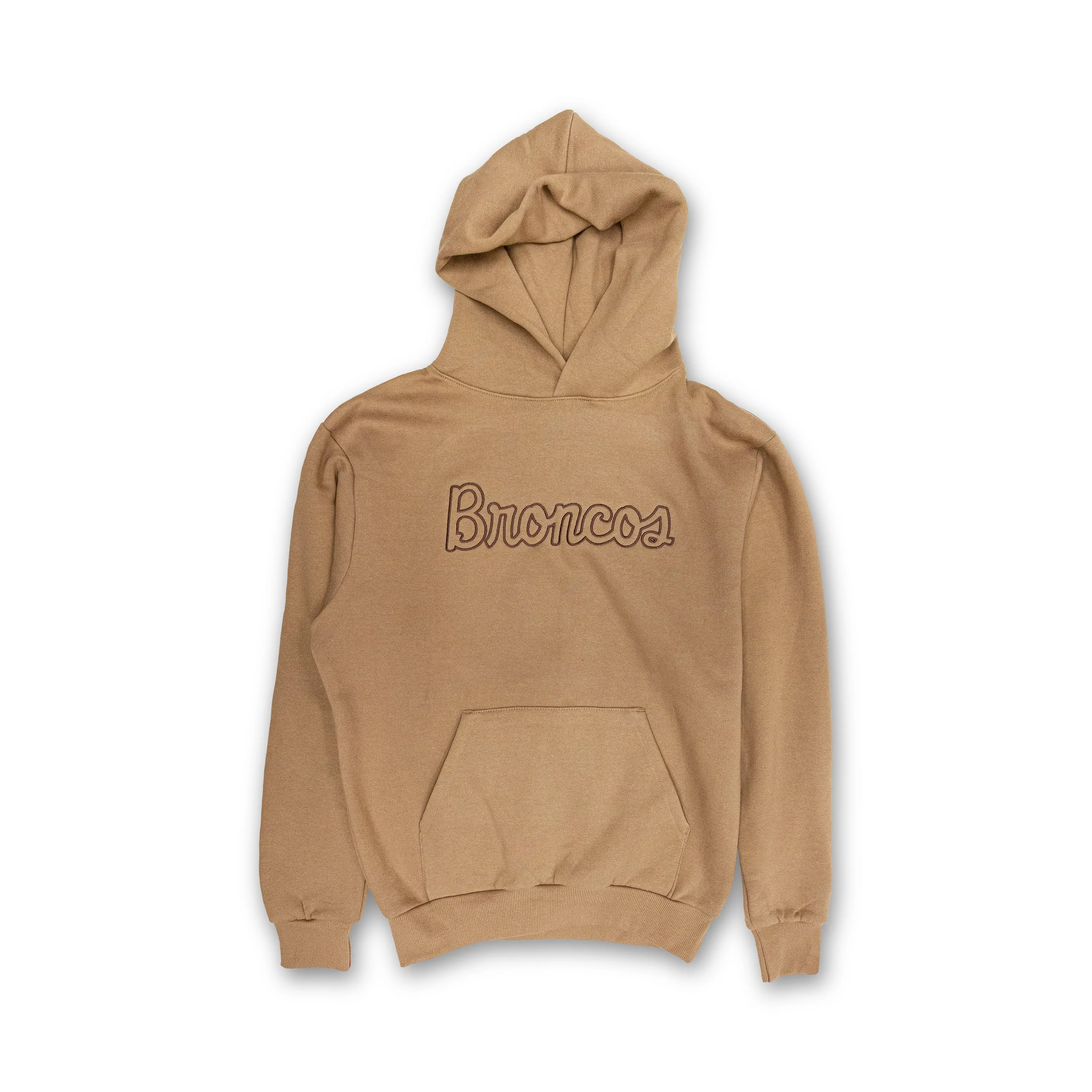 Embroidered Broncos Hoodie Soft Layers