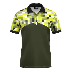 Green Fusion Polo Shirt Luxe Apparel Outdoor Fit