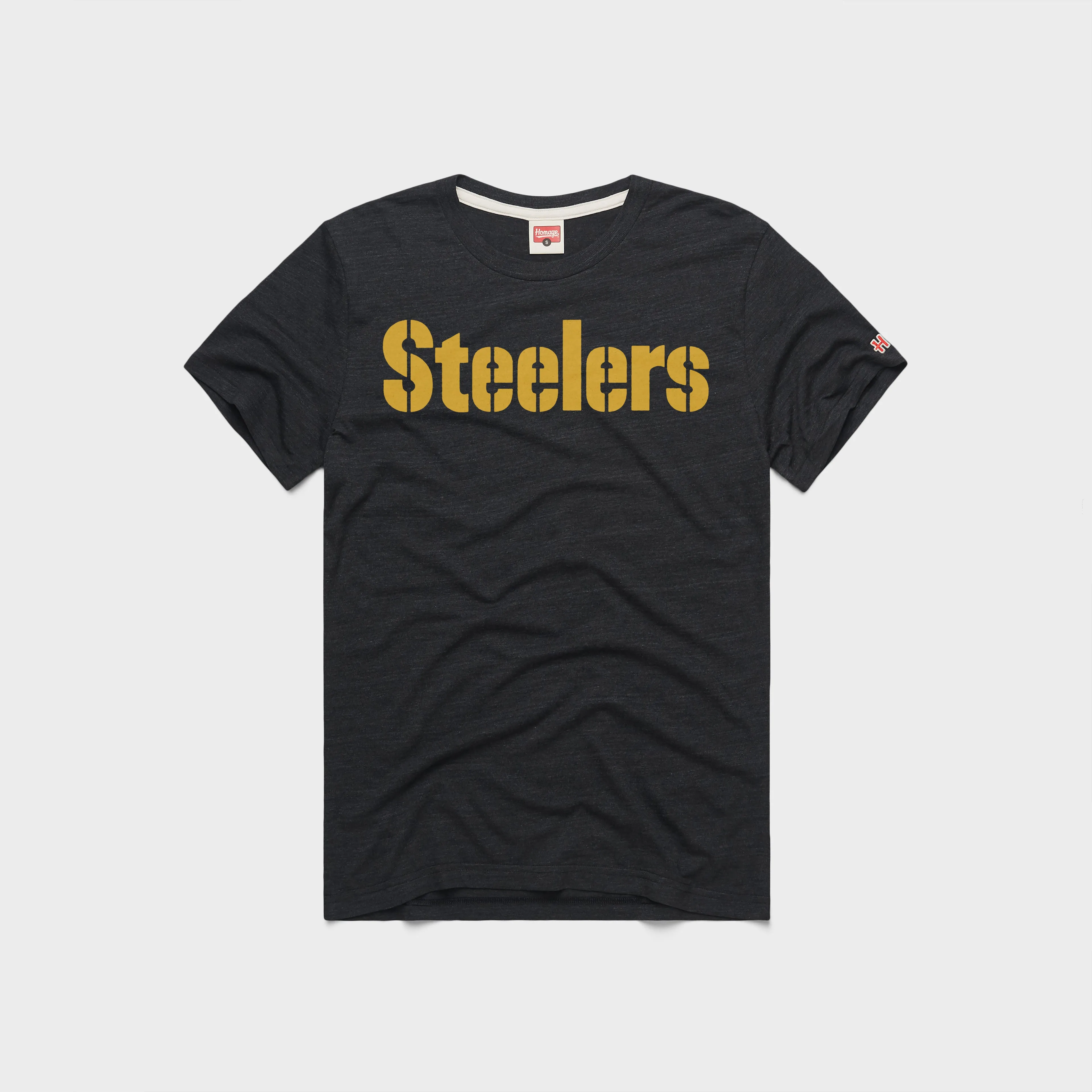 Pittsburgh Steelers Wordmark '68 T-Shirt Breathable Yarn Composition