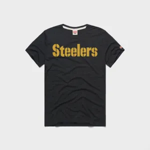 Pittsburgh Steelers Wordmark '68 T-Shirt Breathable Yarn Composition