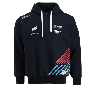 Effortless Fashion Mesh Lining Ford Performance Sparco Mens Navy Blue Hoodie