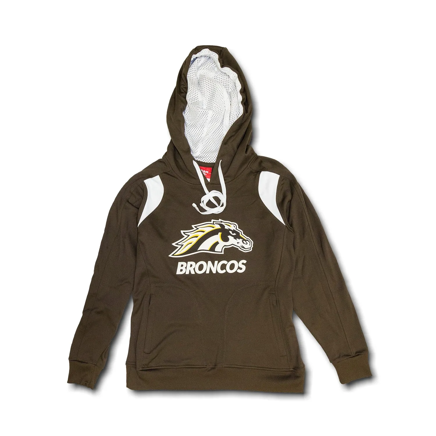 Ladies' Broncos Spirit Mark Performance Hoodie right for beach trips Winter Comfort