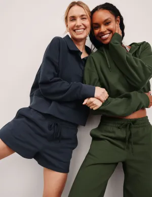 LuxeFleece Zip Up Hoodie product water resistant protection
