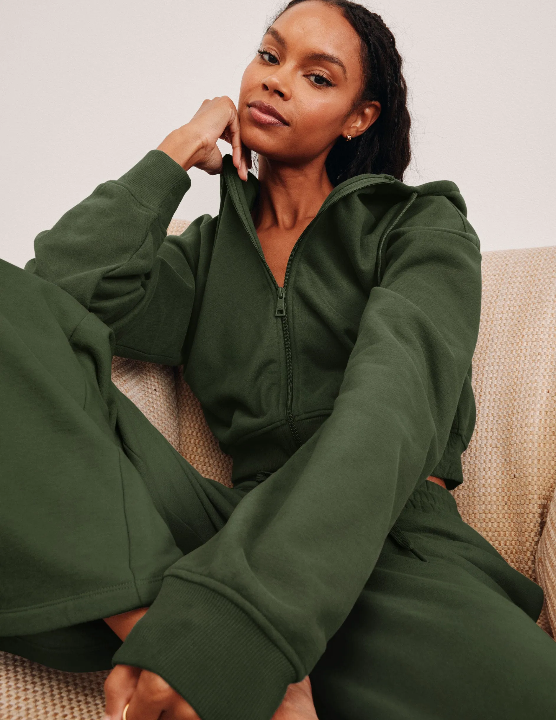 Relaxed Apparel Relaxed Fit Hoodie LuxeFleece Zip Up Hoodie