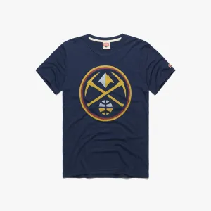 Denver Nuggets Logo Anti Static Treatment Breathable Cotton Fabric