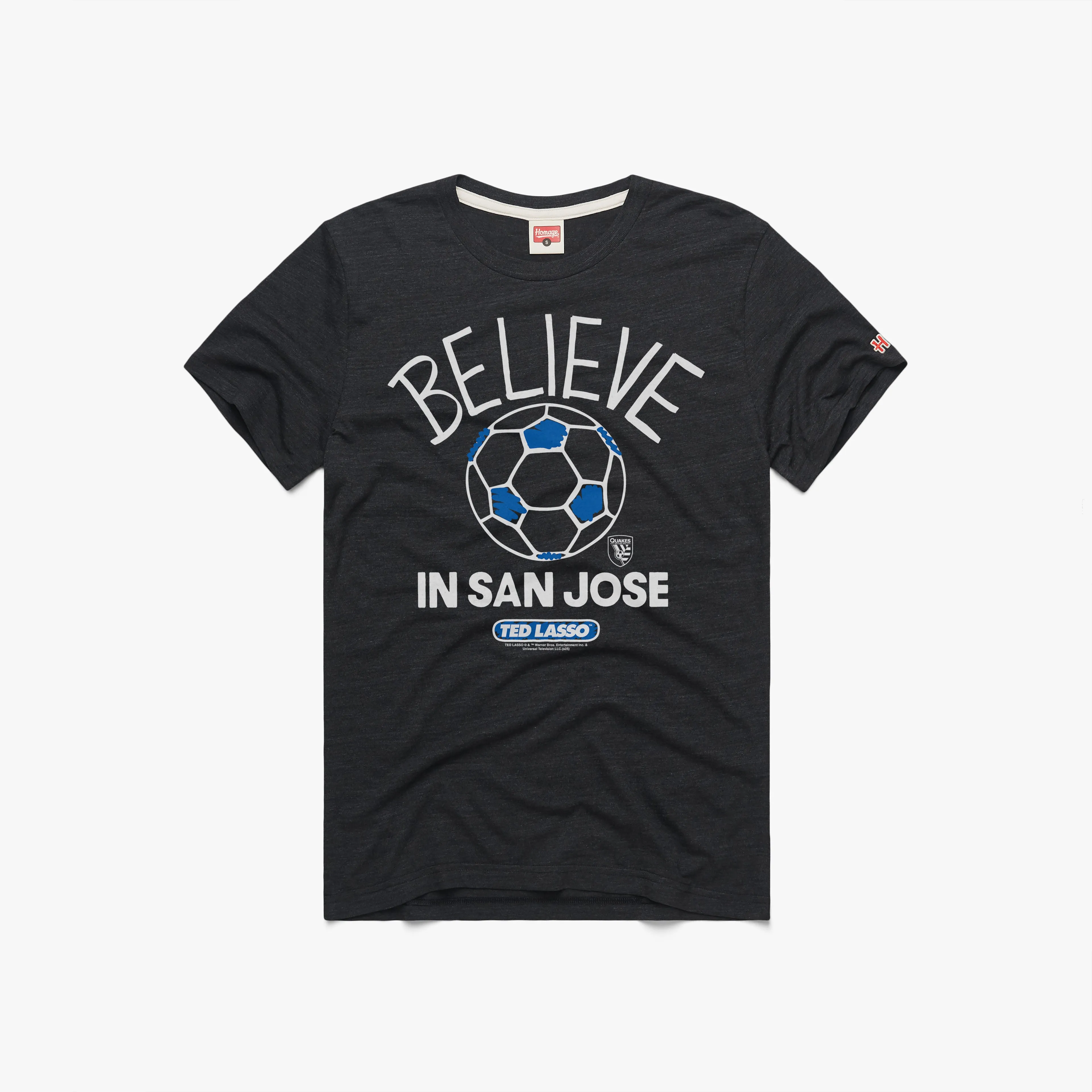 Fashionable Wear Ted Lasso Believe x San Jose Earthquakes