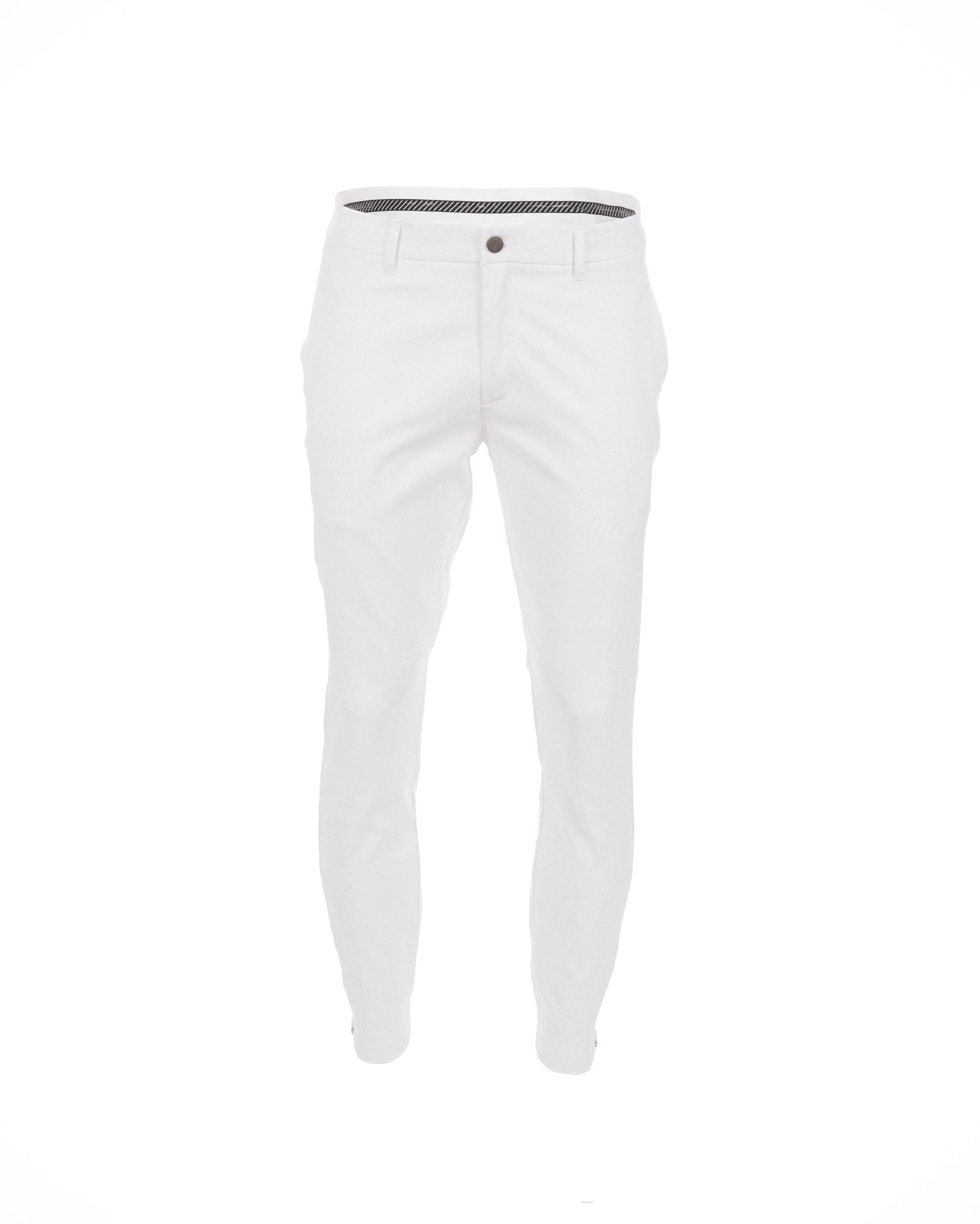 Pool Active Pants Comfort Flex Men's White Golf Jogger