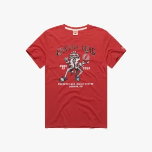 Grateful Dead Buckeye Lake Music Center Casual Layer Tubular Knit Structure