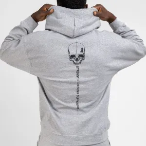 appropriate for hiking Fashion Essentials Strength Through Suffering Hoodie - Sport Gray