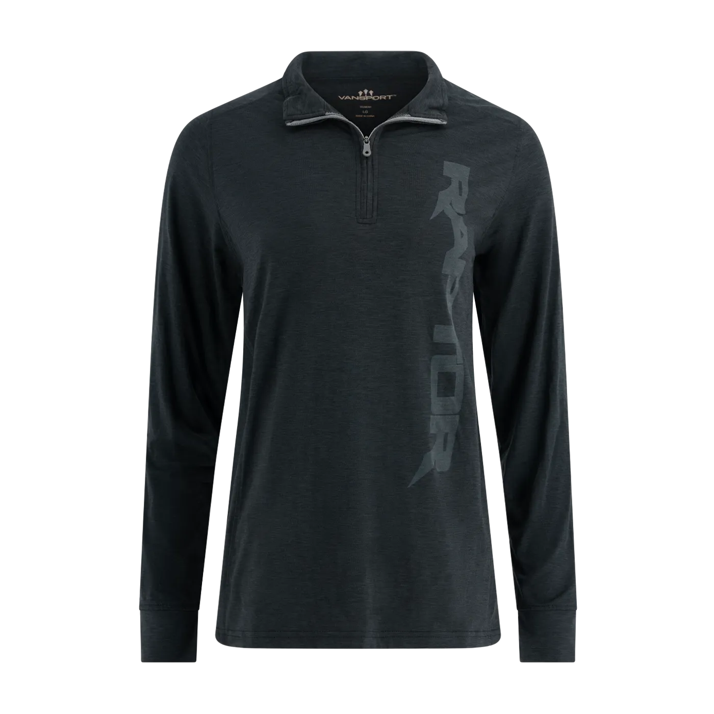 Ford Raptor Womens Pullover Quarter Zip Jacket Premium Comfort Warm Hues