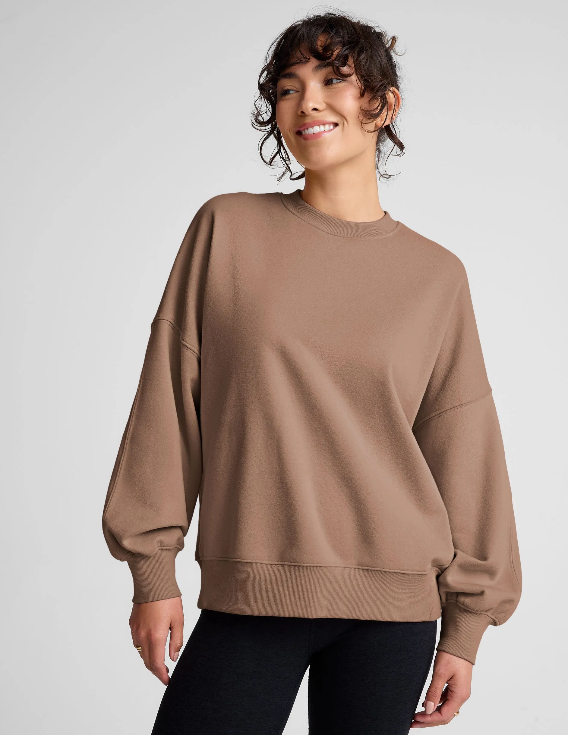 Simple Layer LuxeFleece Oversized Sweatshirt